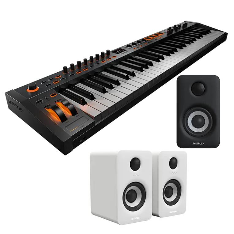 Midi Keyboard Controller 88 Key - Przenośna klawiatura USB MIDI z 49,