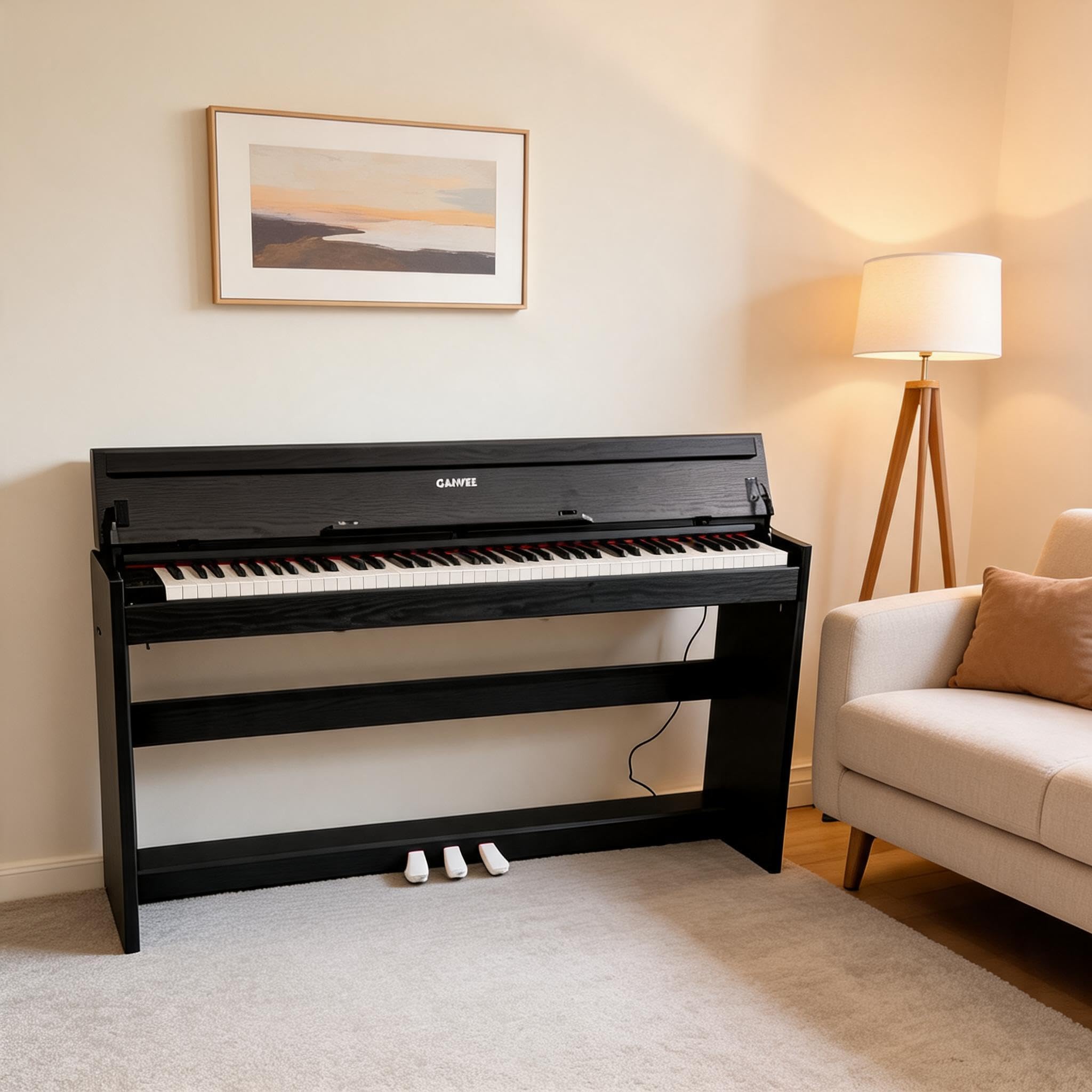 Digital Piano 88 Key Weighted - Ciężone pianino cyfrowe 88 klawiszy z