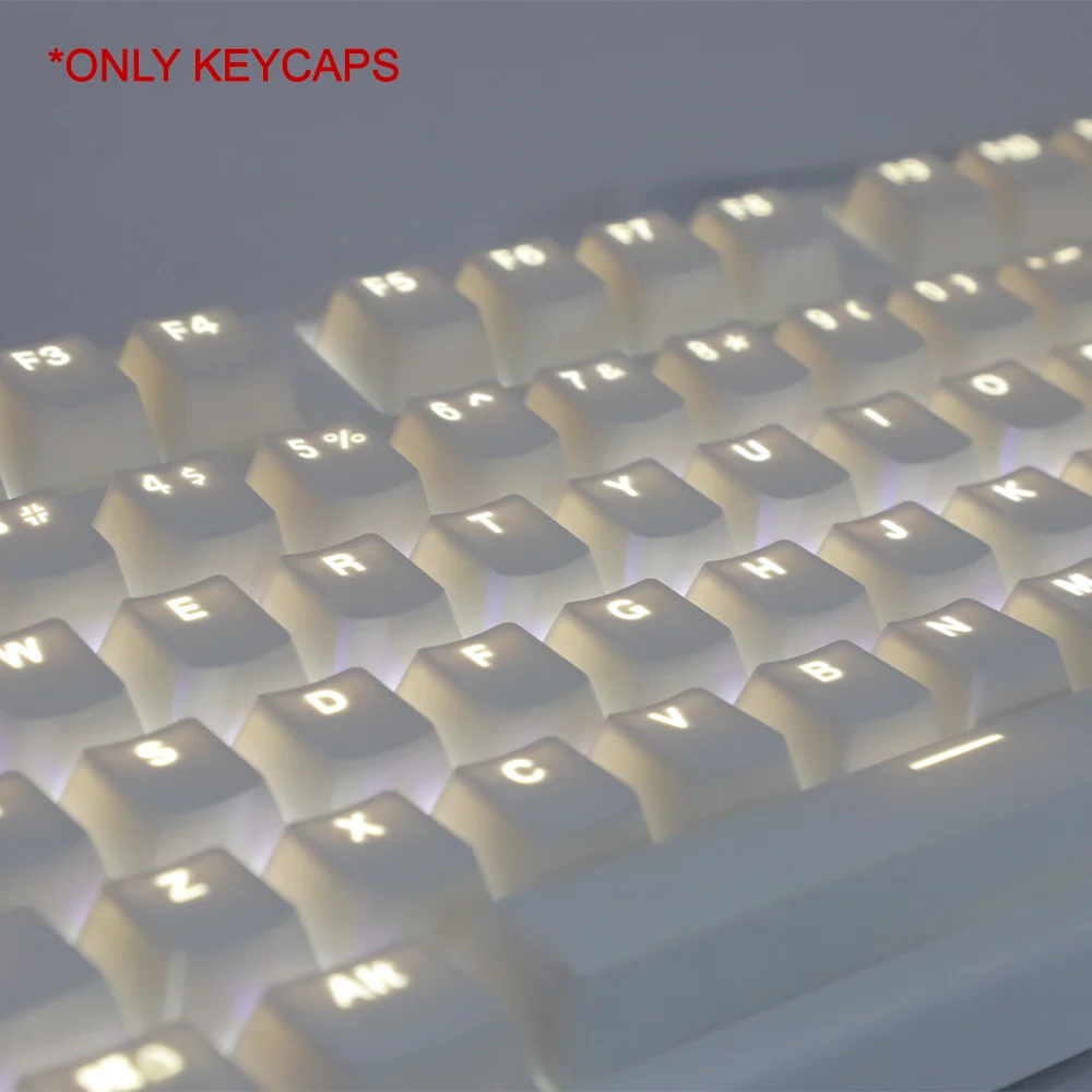 Synthesizer Keyboard 61 Key - 108 klawiszy Białe nasadki ABS OEM