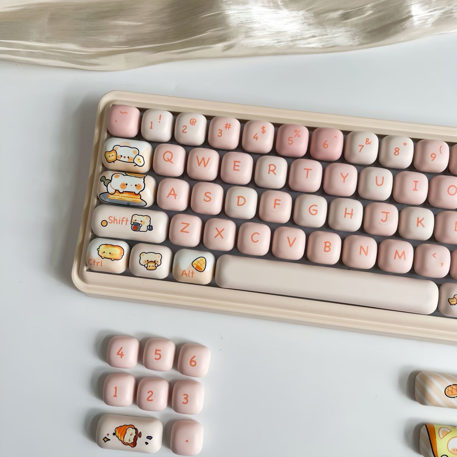 141 Klawiszy Bread Bear PBT Ke – Synthesizer Keyboard 61 Key recenzja i cena