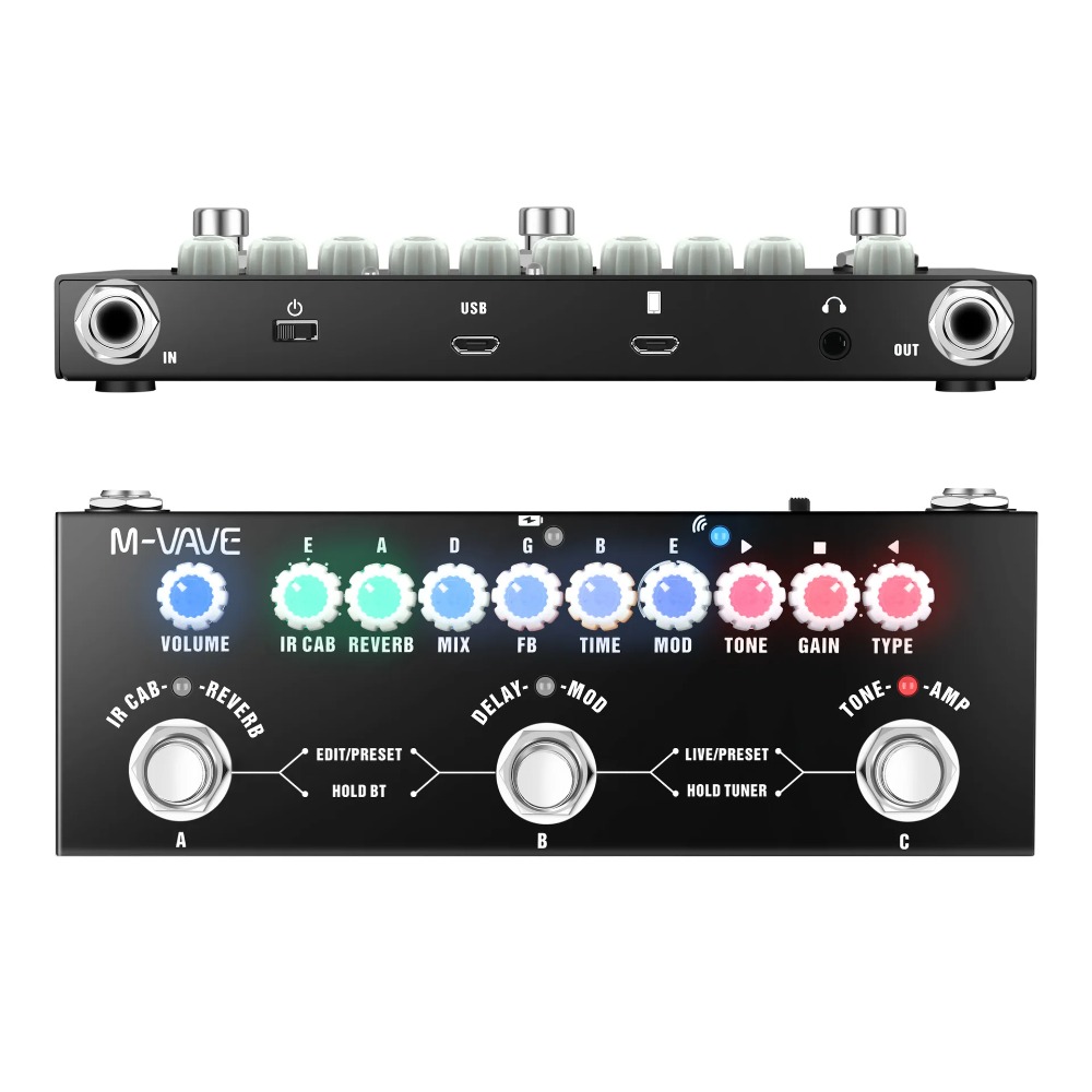 M-VAVE Cube Baby Guitar Multi- – Groovebox Drum Machine recenzja i cena