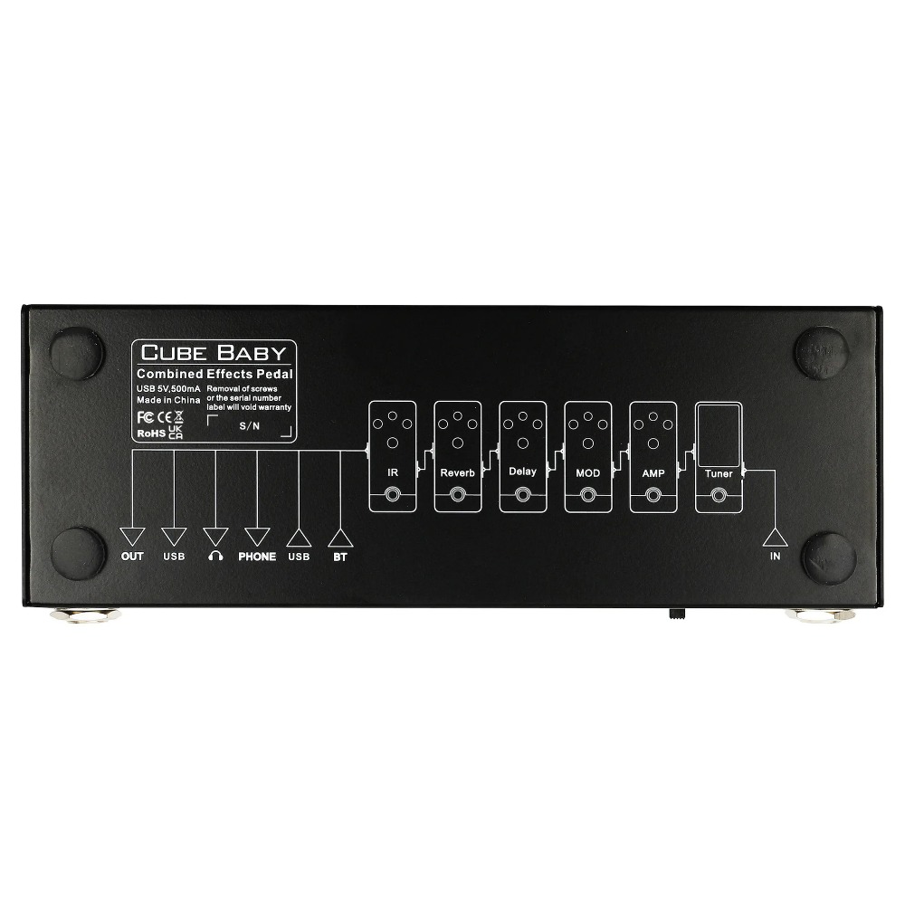 M-VAVE Cube Baby Guitar Multi- – Groovebox Drum Machine recenzja i cena