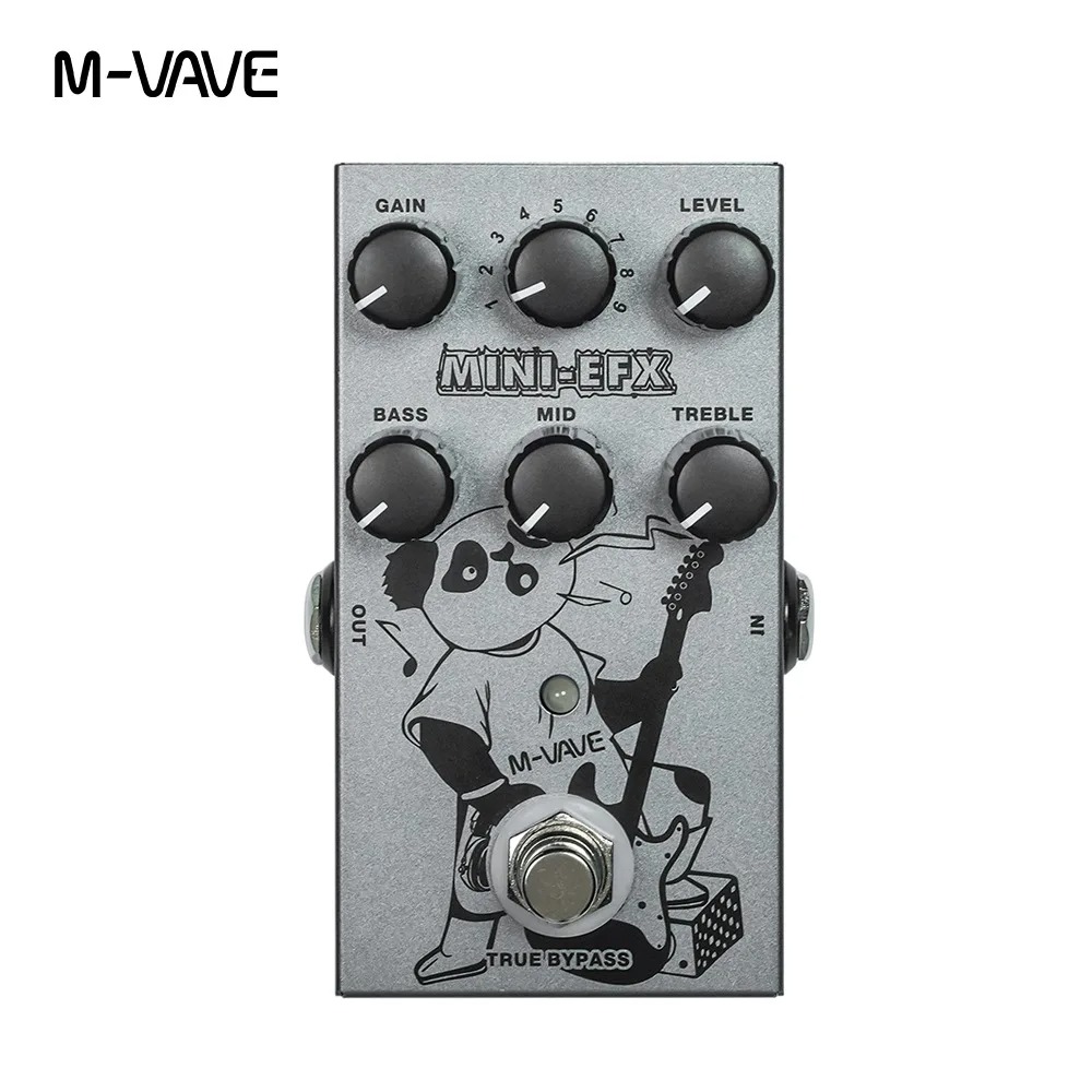 M-VAVE MINI-EFX gitara elektry – Groovebox Drum Machine recenzja i cena