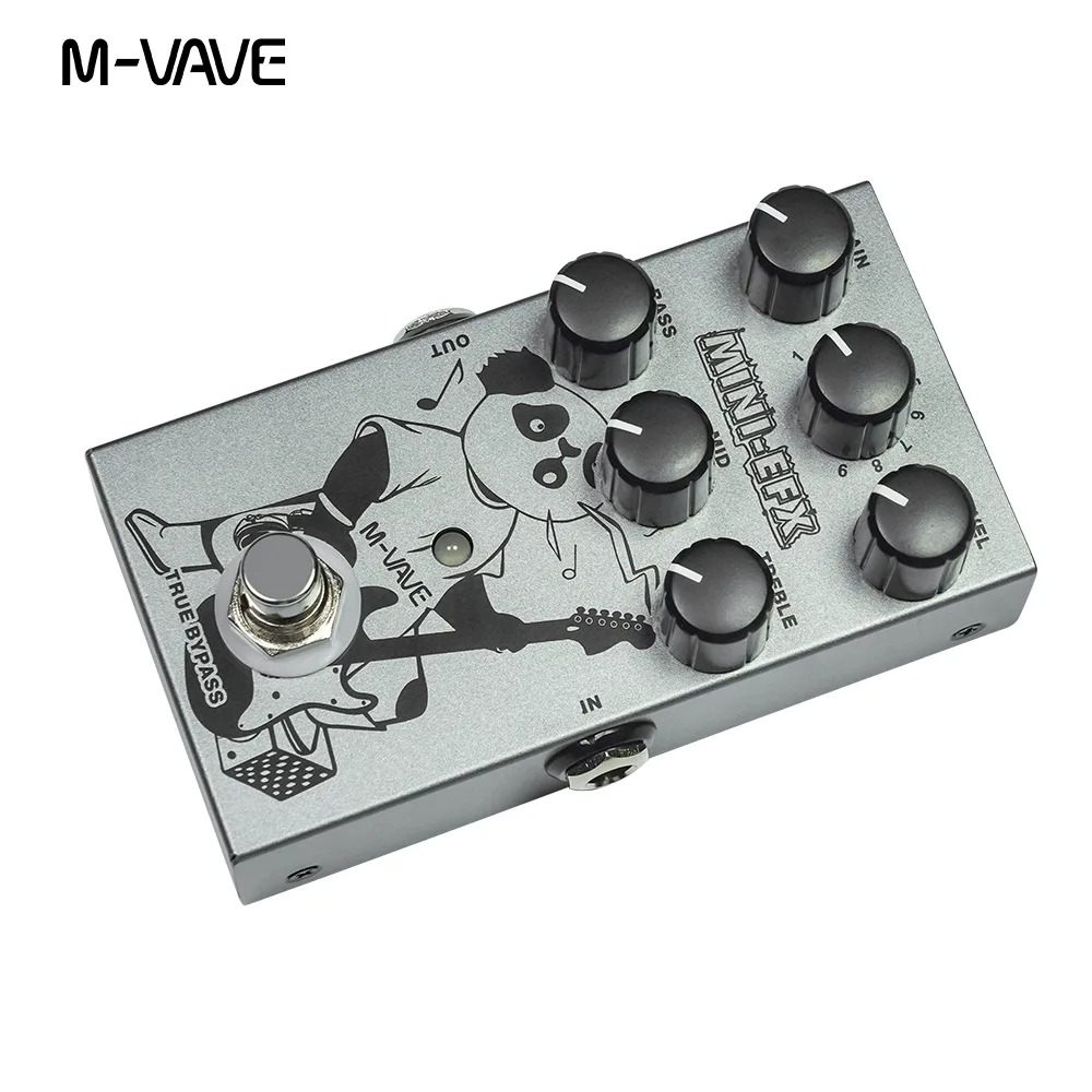 M-VAVE MINI-EFX gitara elektry – Groovebox Drum Machine recenzja i cena