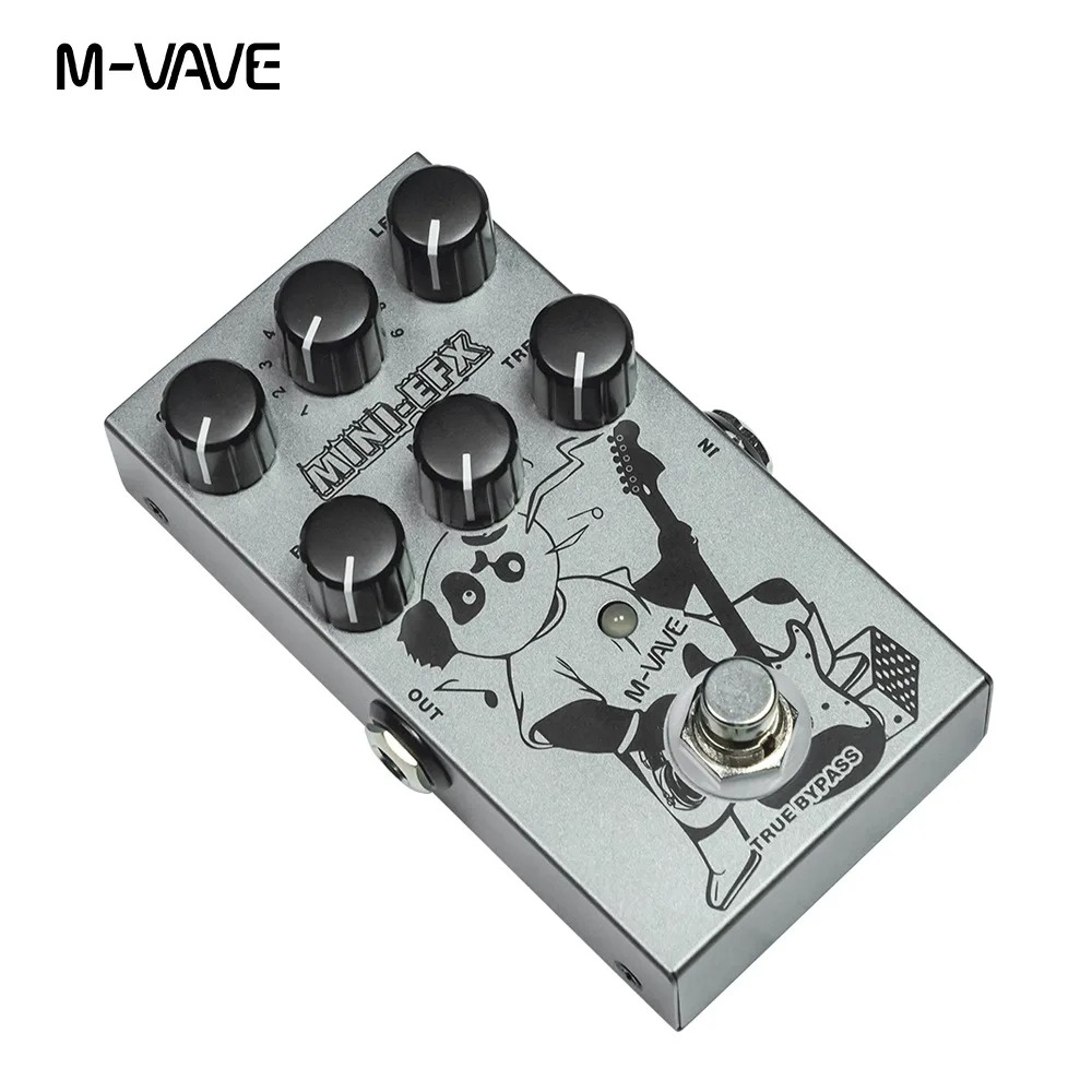 M-VAVE MINI-EFX gitara elektry – Groovebox Drum Machine recenzja i cena