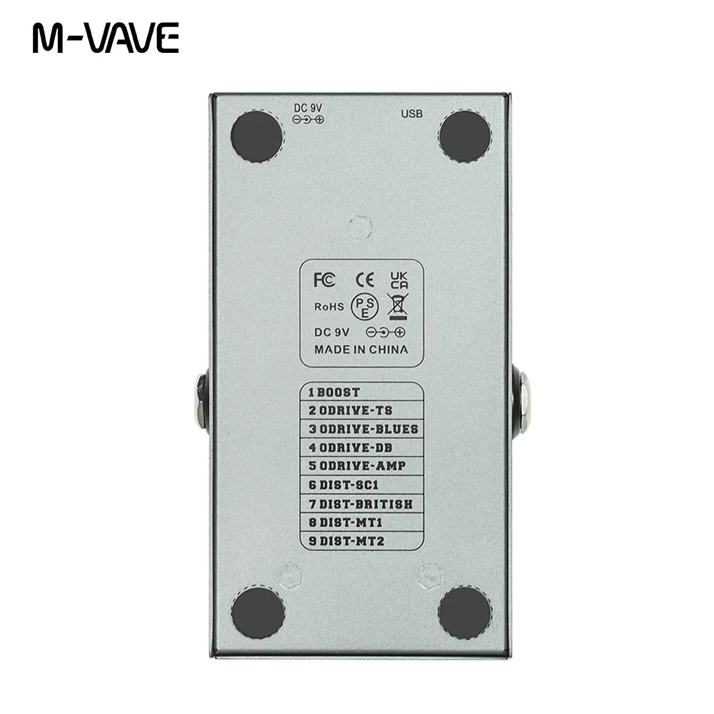 M-VAVE MINI-EFX gitara elektry – Groovebox Drum Machine recenzja i cena