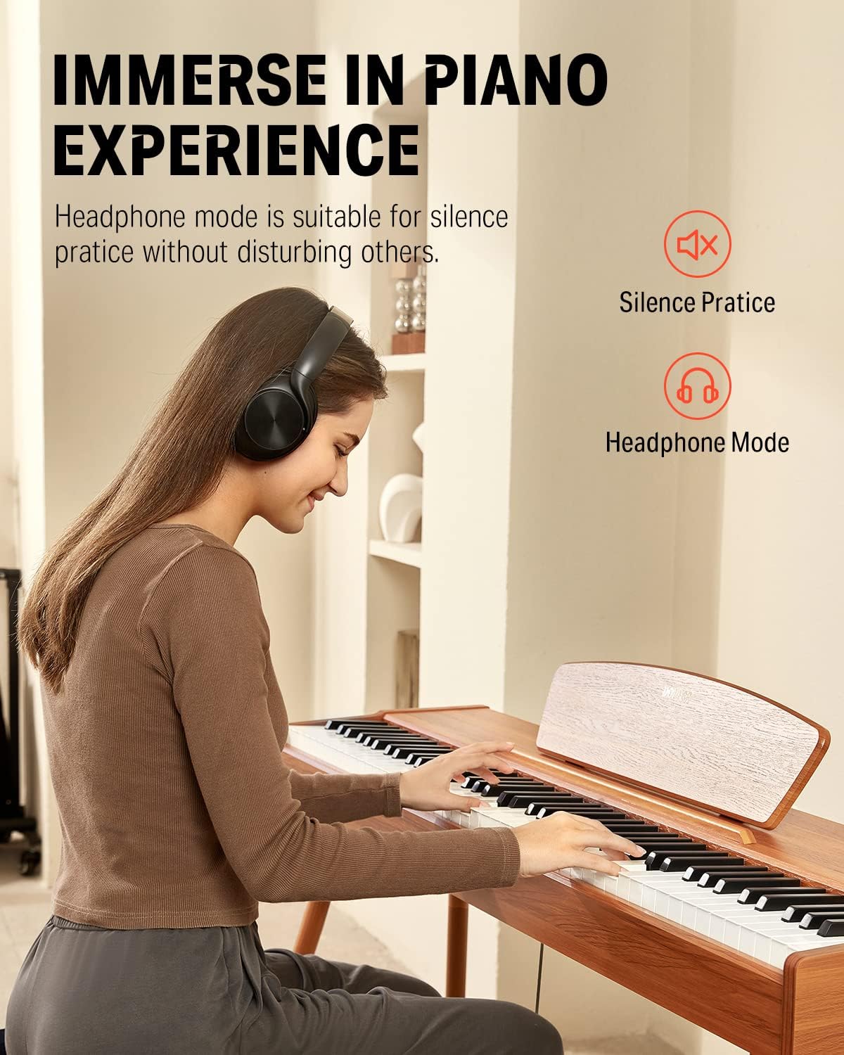 88-klawiszowa, wagałkowana kla – Digital Piano 88 Key Weighted recenzja i cena