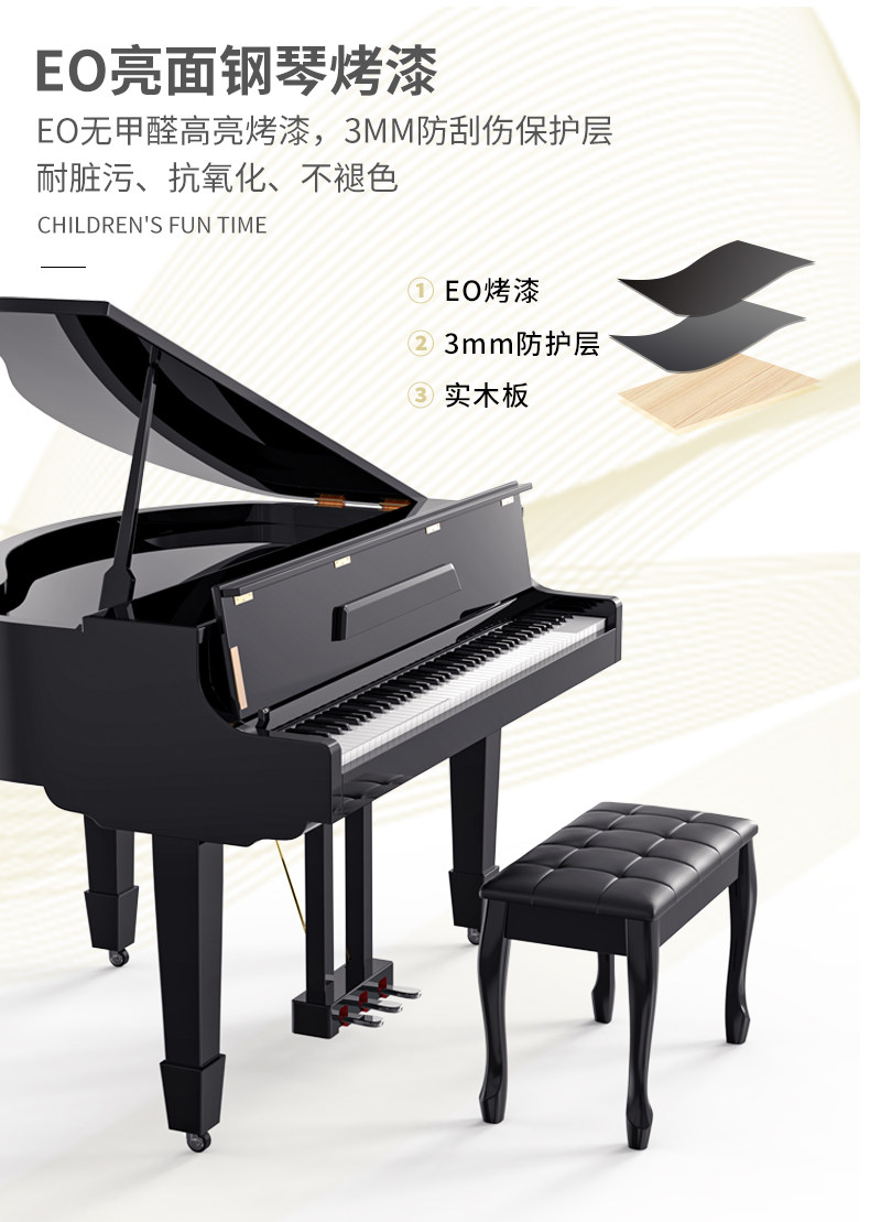 Wielkie cyfrowe pianino 88 kla – Digital Piano 88 Key Weighted recenzja i cena
