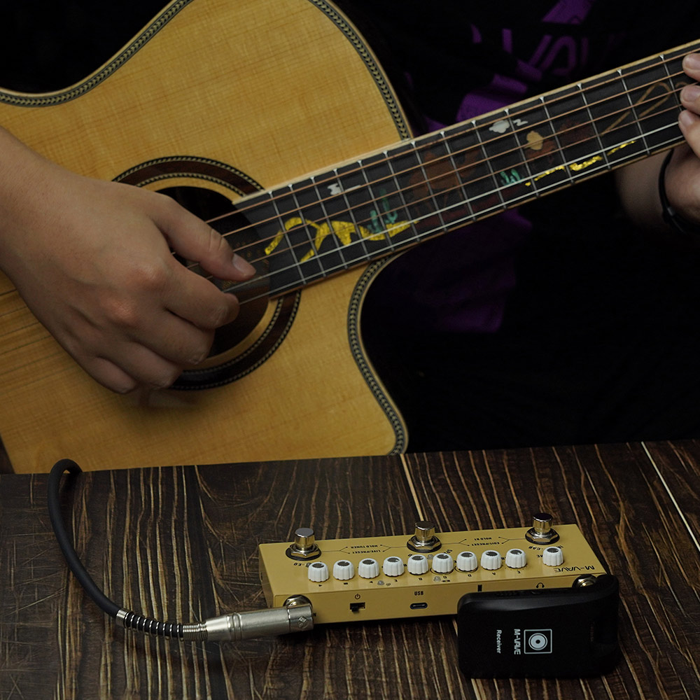 M-VAVE Przenośny Efekt Gitarow – Groovebox Drum Machine recenzja i cena