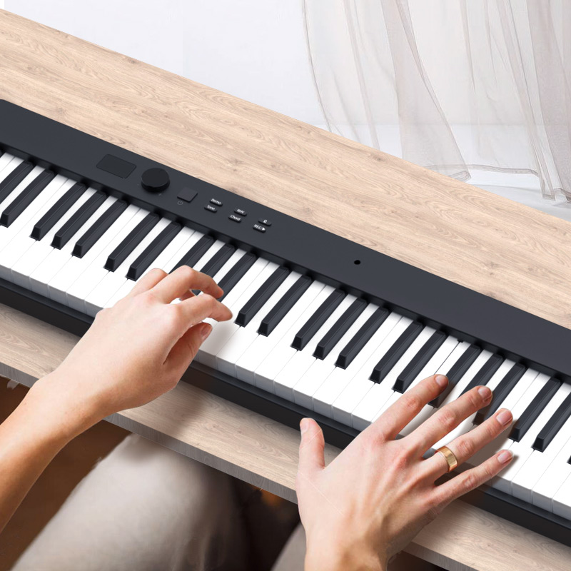 88-klawiszowe składane intelig – Midi Keyboard Controller 88 Key recenzja i cena