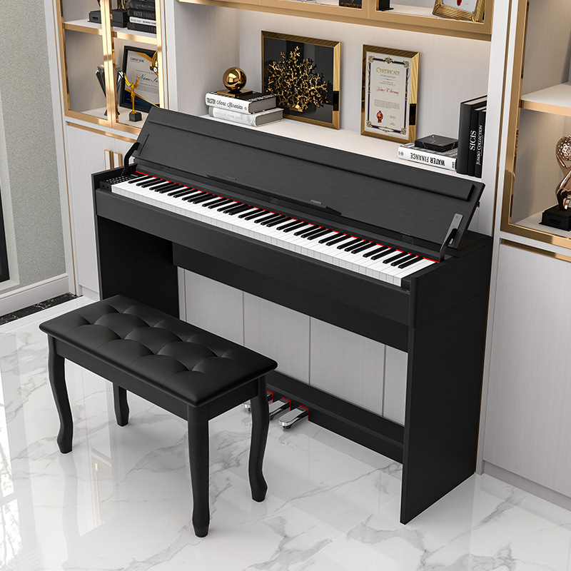 Inteligentne, pionowe, 88-klaw – Digital Piano 88 Key Weighted recenzja i cena