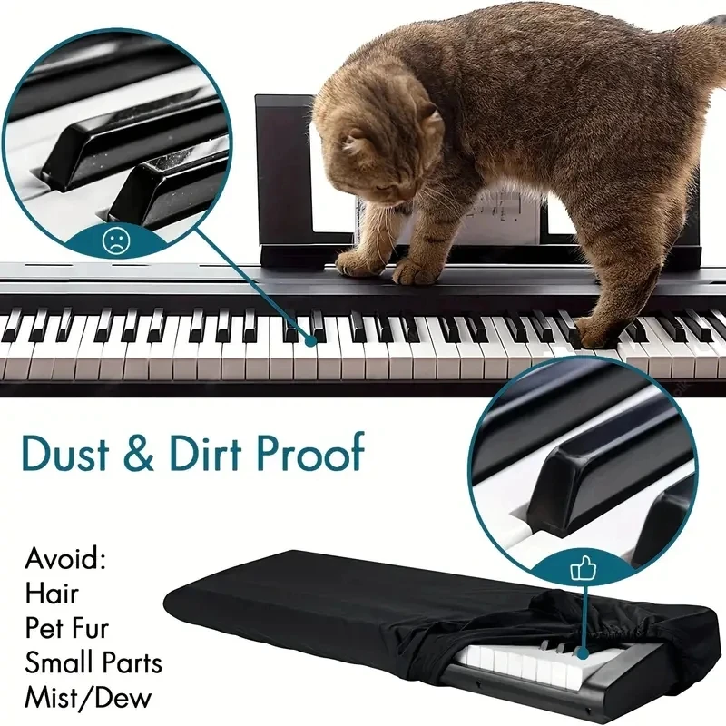 Pokrowiec na klawiaturę pianin – Digital Piano 88 Key Weighted recenzja i cena