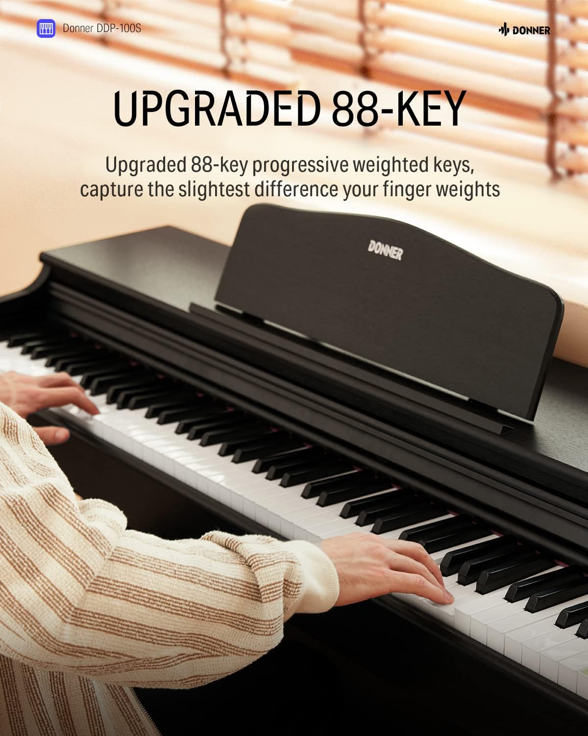 Cyfrowe pianino z 88 klawiszam – Digital Piano 88 Key Weighted recenzja i cena