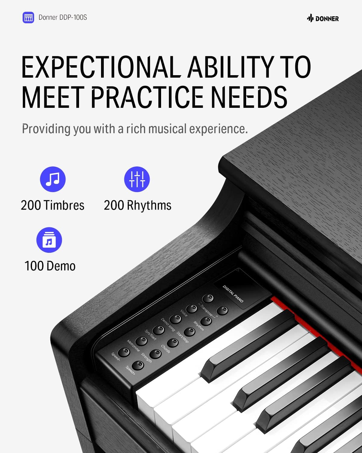 Cyfrowe pianino z 88 klawiszam – Digital Piano 88 Key Weighted recenzja i cena