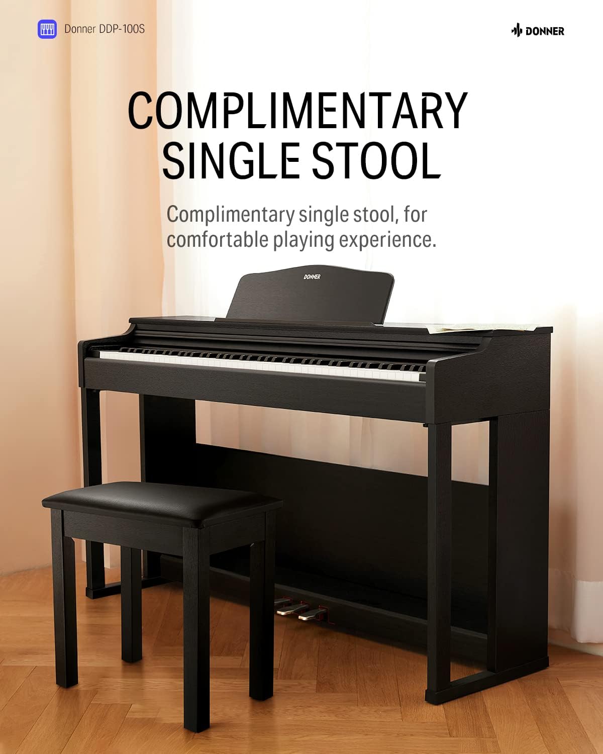 Cyfrowe pianino z 88 klawiszam – Digital Piano 88 Key Weighted recenzja i cena