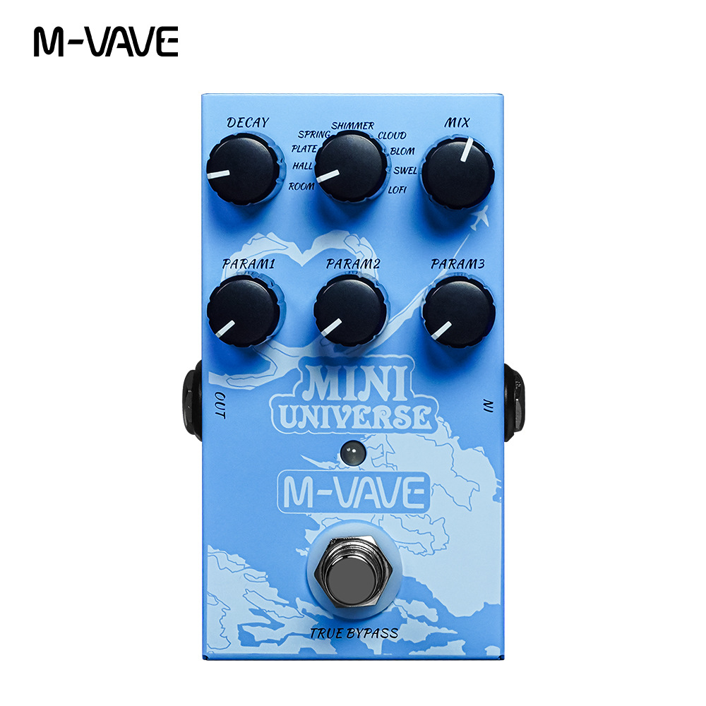 M-VAVE MINI-UNIVERSE pedał efe – Groovebox Drum Machine recenzja i cena