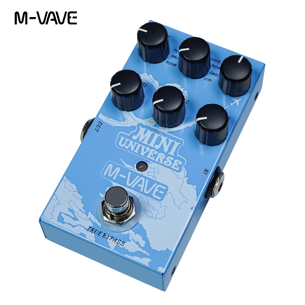 M-VAVE MINI-UNIVERSE pedał efe – Groovebox Drum Machine recenzja i cena