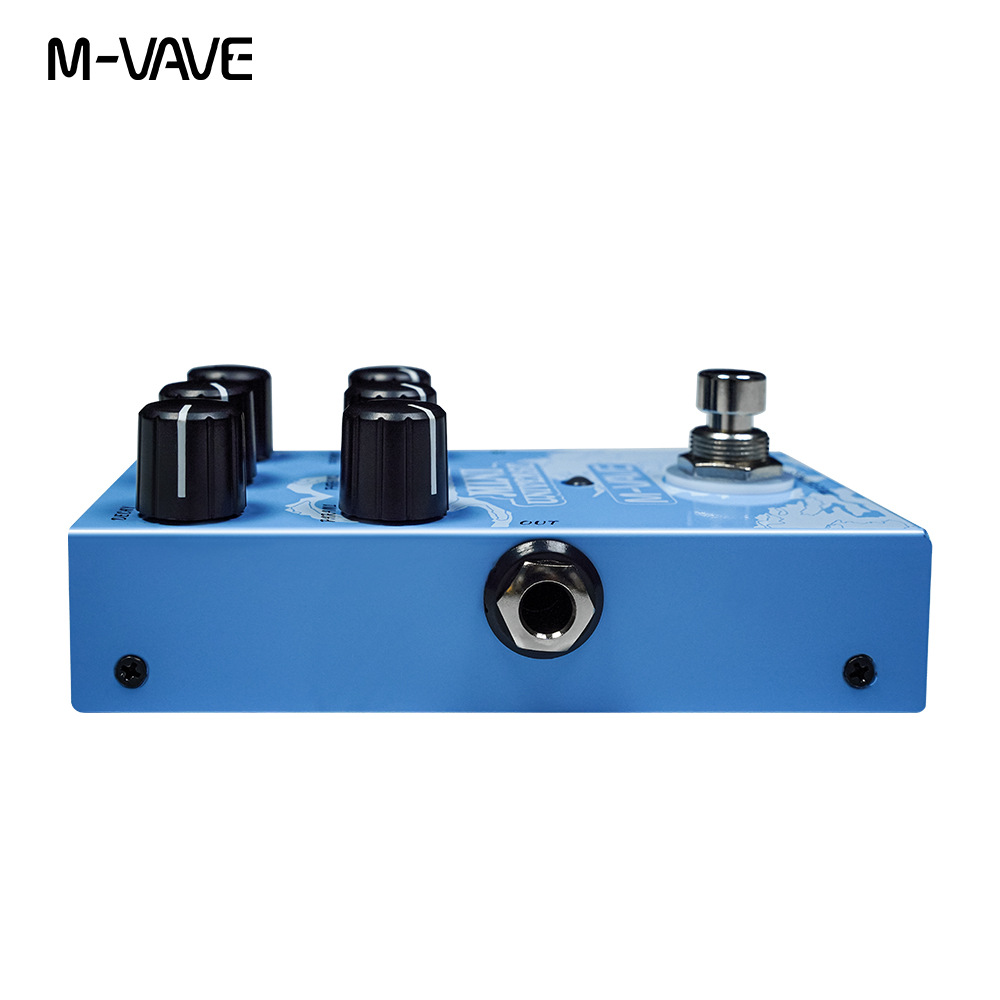 M-VAVE MINI-UNIVERSE pedał efe – Groovebox Drum Machine recenzja i cena