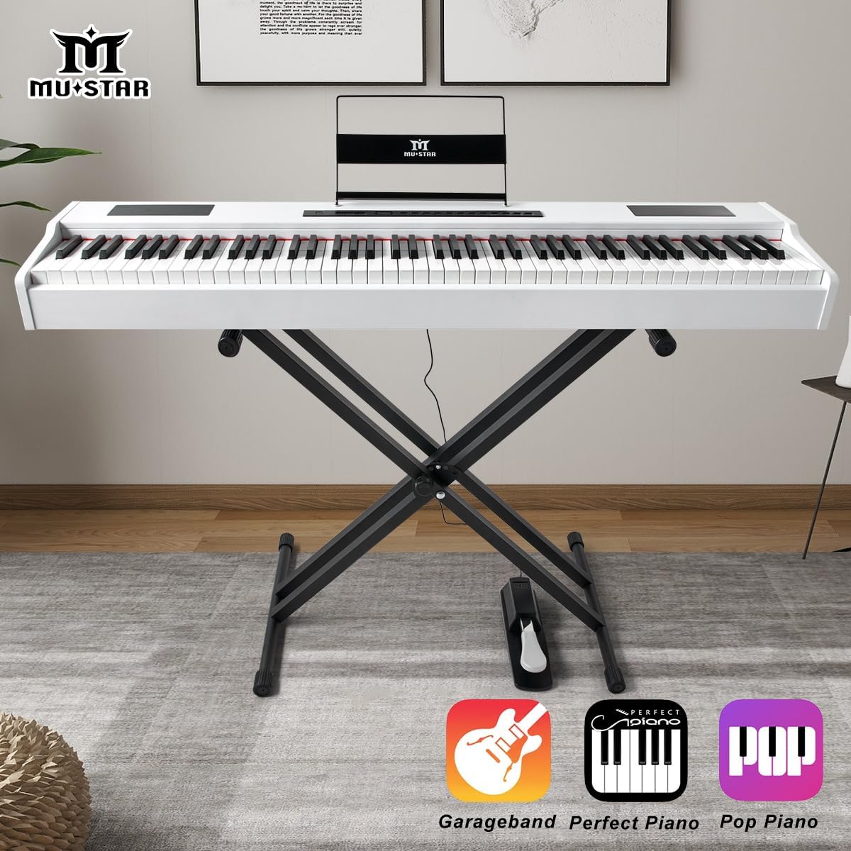 Klawiatura fortepianowa cyfrow – Digital Piano 88 Key Weighted recenzja i cena