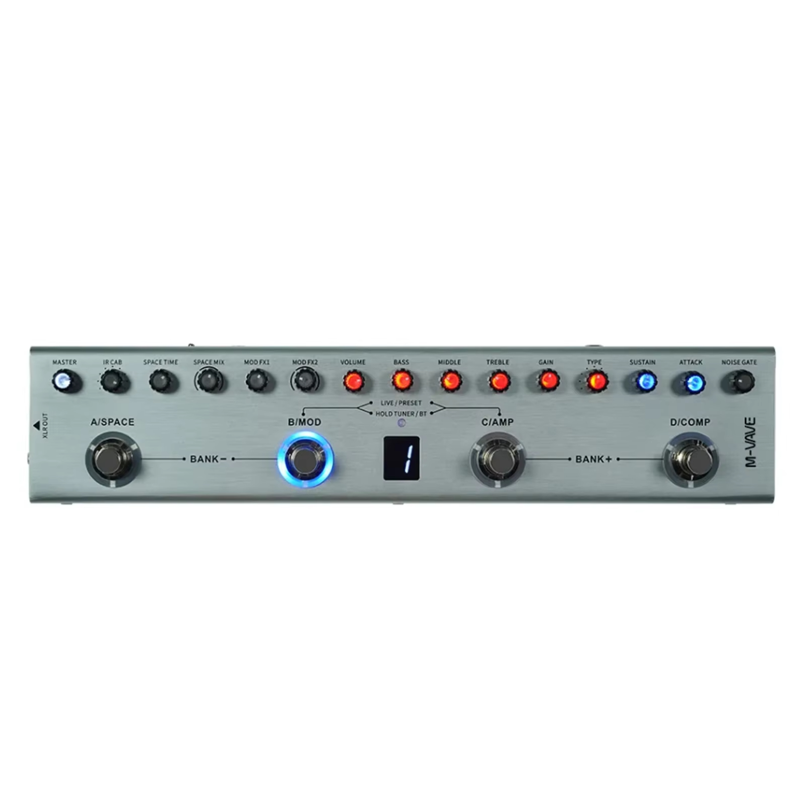 M-VAVE Tank-B Bass Multi-Effec – Groovebox Drum Machine recenzja i cena