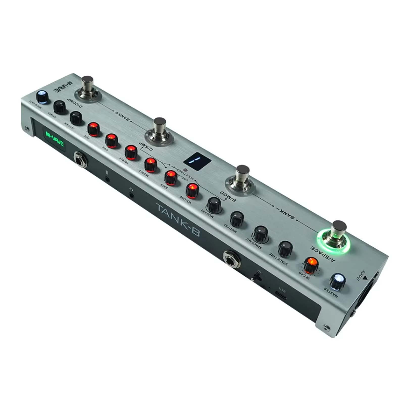M-VAVE Tank-B Bass Multi-Effec – Groovebox Drum Machine recenzja i cena