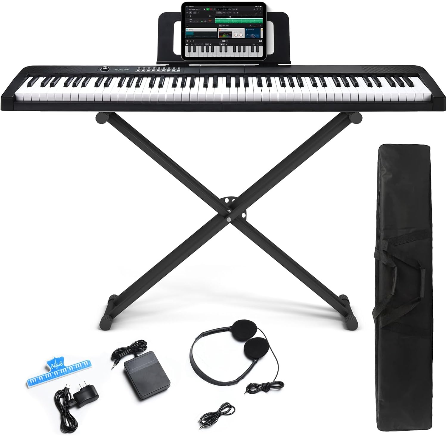 Cyfrowe piano z 88 klawiszami, – Digital Piano 88 Key Weighted recenzja i cena
