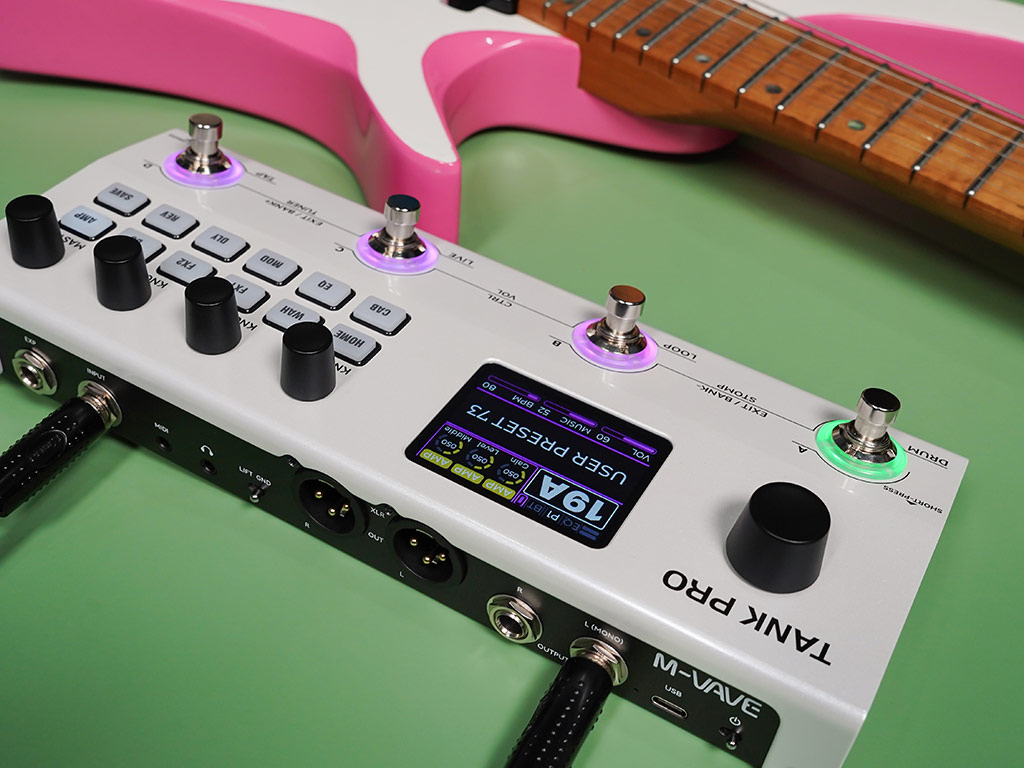 M VAVE TANK G/B TANK PRO Proce – Groovebox Drum Machine recenzja i cena